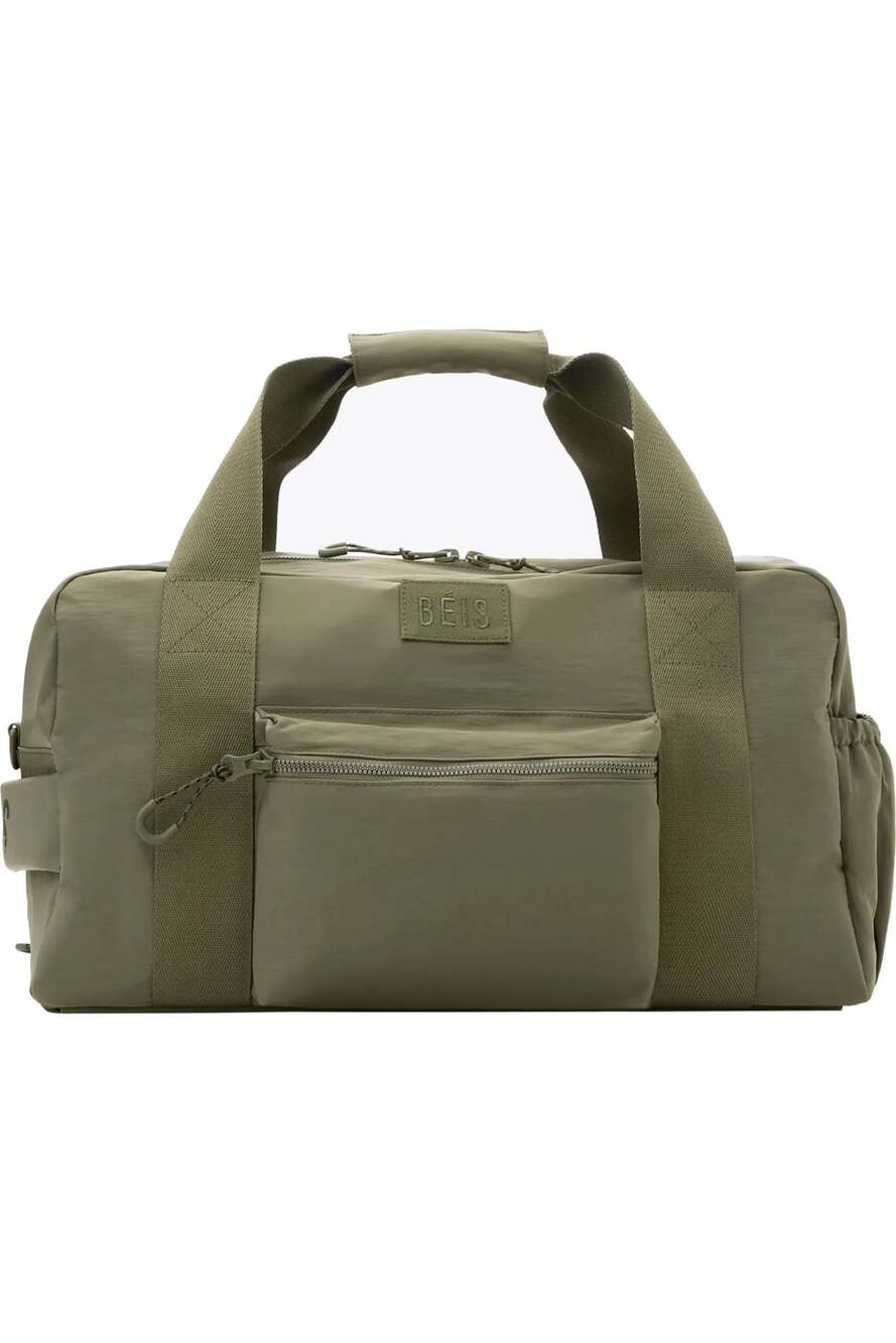 BÉIS The Sport Duffle Backpack in Olive